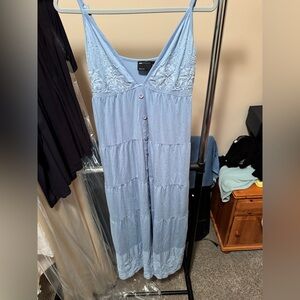 ASOS Light Blue Maxi Dress
